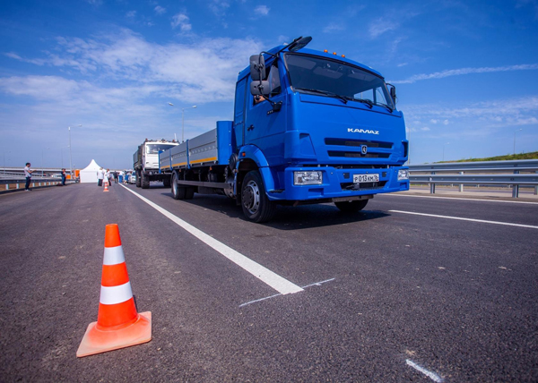 беспилотные автомобили, тесты, крымский мост, КамАЗ(2018)|Фото: Министерство транспорта РФ