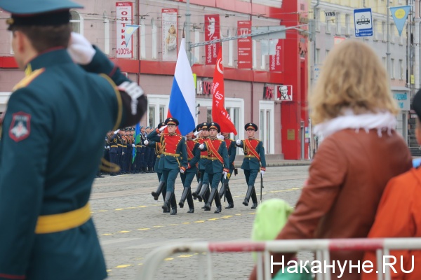 Парад Победы, 9 мая, Екатеринбург(2018)|Фото: Накануне.RU