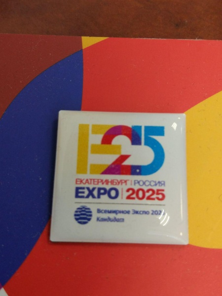 экспо 2025, заявочный комитет, значок, атрибутика(2018)|Фото:Накануне.RU