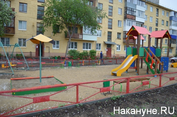Шадринск, двор, Комфортная городская среда(2018)|Фото:Накануне.RU