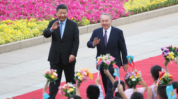 Председатель КНР Си Цзиньпин и президент РК Нурсултан Назарбаев(2018)|Фото: news.cn