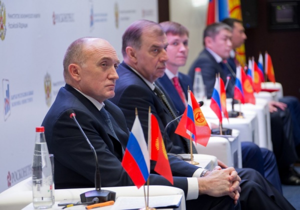 российско-киргизская конференция, Борис Дубровский,(2018)|Фото: пресс-служба губернатора Челябинской области
