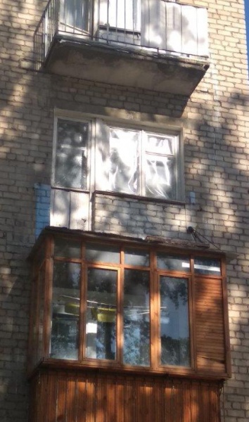 Капитана Пирожкова 62 Пермь обрушение балкона(2018)|Фото: Инспекция госжилнадзора Пермского края