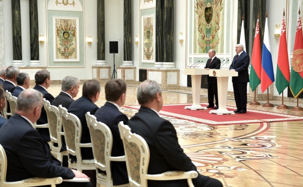 заседание Высшего госсовета Союзного государства России и Белоруссии(2018)|Фото: kremlin.ru