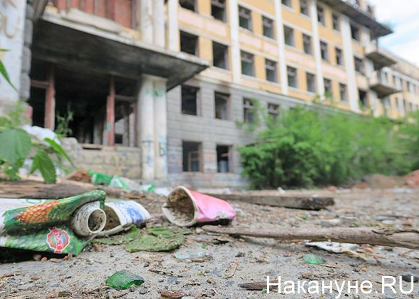 мусор, заброшенная больница(2018)|Фото: Накануне.RU