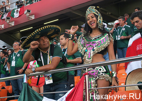 ЧМ-2018, болельщики Мексики | Фото: Накануне.RU