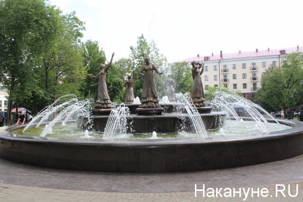 фонтан Семь девушек, Уфа,(2018)|Фото: Накануне.RU
