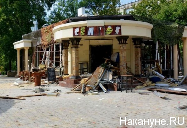 ДНР, Донецк, место гибели Александра Захарченко(2018)|Фото: