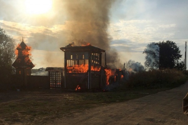 Пожар в монастыре(2018)|Фото: Соликамская епархия РПЦ