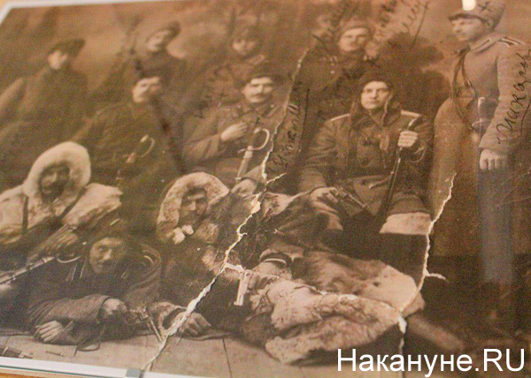 фото участников карательного отряда "князя Вяземского", сделанная не ранее осени 1918 года(2018)|Фото: Накануне.RU