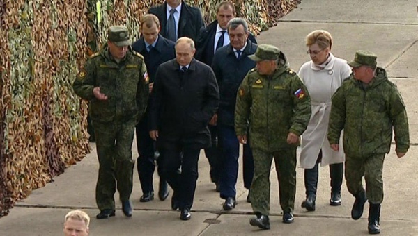 Владимир Путин прибылл на учения "Восток-2018"(2018)|Фото: www.vesti.ru