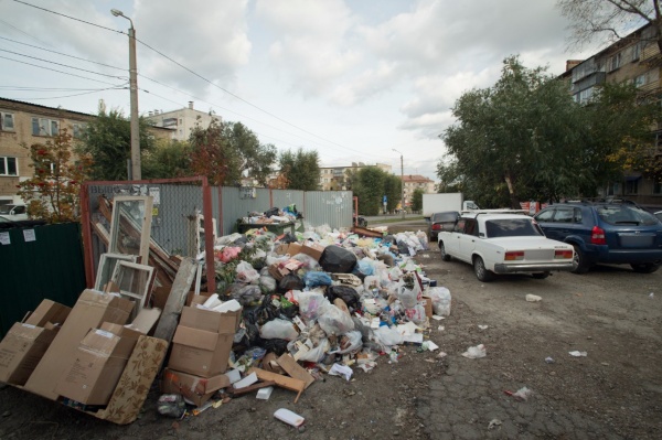 мусор, Челябинск,(2018)|Фото: пресс-служба губернатора Челябинской области