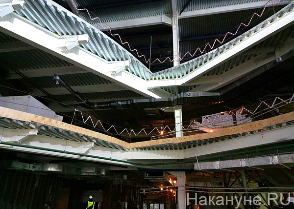 строительная площадка конгресс-центра, МВЦ "Екатеринбург-ЭКСПО"(2018)|Фото: Накануне.RU