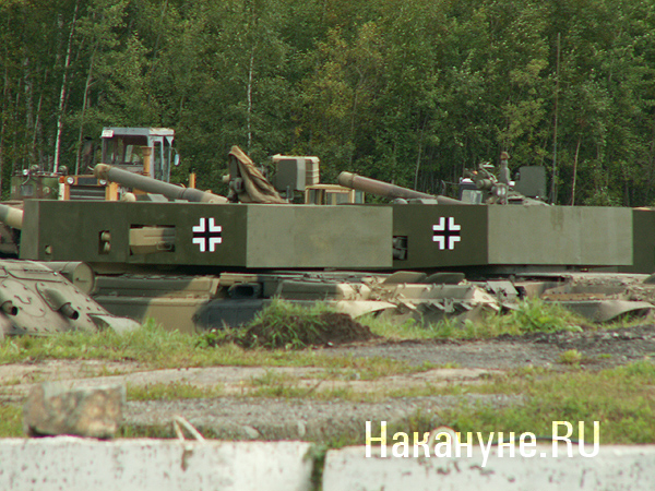 магистраль 2007 выставка  немецкие танки | Фото:  Накануне.RU
