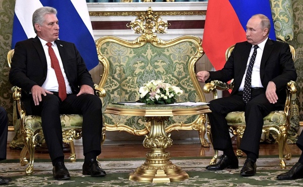 Мигель Диас-Канель, Владимир Путин(2018)|Фото: kremlin.ru