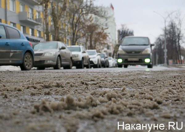 грязь, снег, улица(2018)|Фото: Накануне.RU