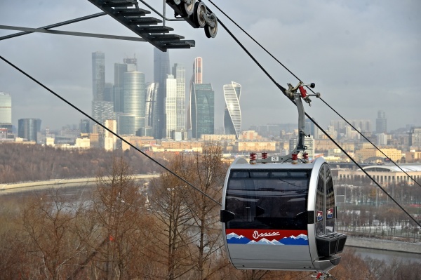 канатная дорога, Москва(2018)|Фото: stroi.mos.ru