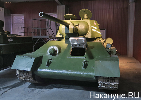 Танк Т-34-76, музей Уралвагонзавода(2018)|Фото: Накануне.RU
