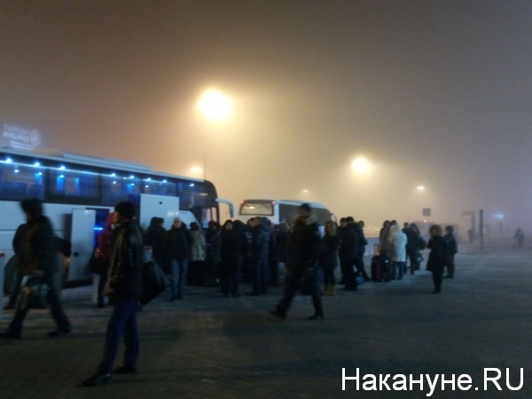 Екатеринбург, аэропорт кольцово, кольцово, туман(2018)|Фото: nakanune.ru