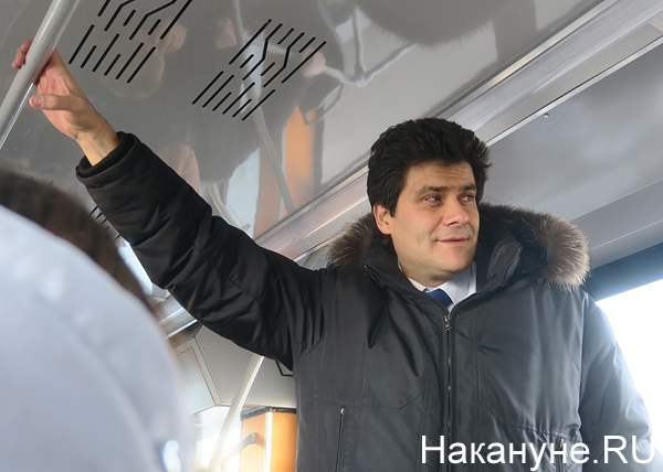 Александр Высокинский в трамвае(2018)|Фото: Накануне.RU