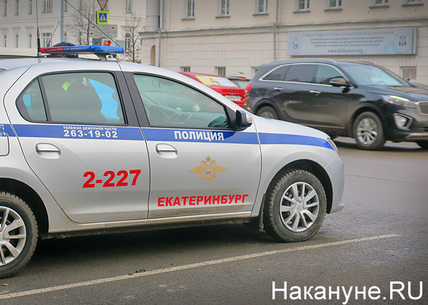 полиция, полицейская машина, Екатеринбург(2018)|Фото: Накануне.RU