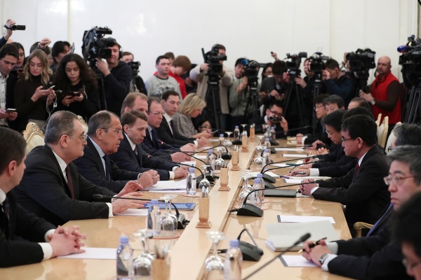 Встреча российских и японских дипломатов 14.01.19(2019)|Фото: mid.ru