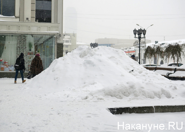 снег, сугроб(2019)|Фото: Накануне.RU