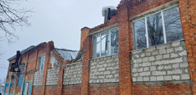 обрушение части кровли в здании в городском округе Можайск(2019)|Фото: ГУ МЧС России по Московской области