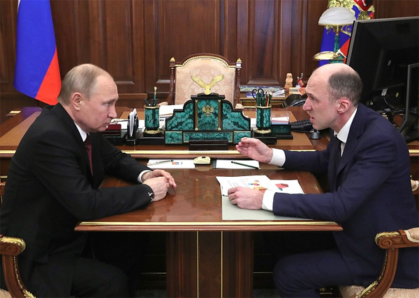 Владимир Путин, Олег Хорохордин(2019)|Фото: kremlin.ru