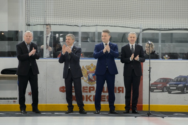 ревенко, хоккей, арена(2019)|Фото:пресс-служба правительства Воронежской области