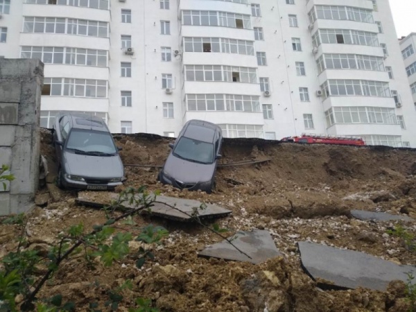 ГУ МЧС по Севастополю, обрушение подпорной стены(2019)|Фото: ГУ МЧС по Севастополю