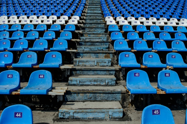 стадион, зрители, кресла, спортсооружение(2019)|Фото:пресс-служба правительства Воронежской области