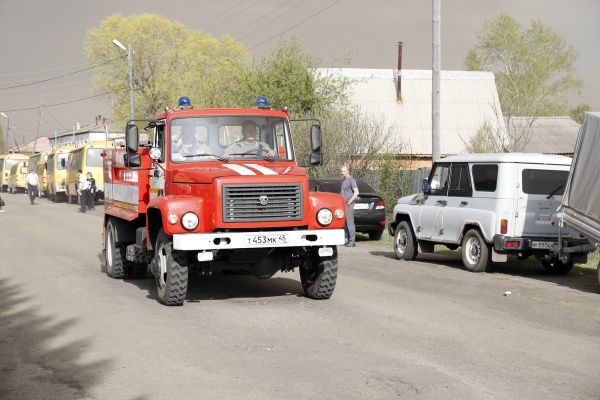 Иковка, эвакуация, пожар, задымление(2019)|Фото: Пресс-служба губернатора Курганской области