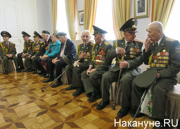 ветераны, 9 мая, Екатеринбург(2019)|Фото: Накануне.RU
