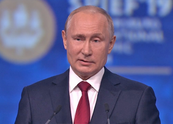 Владимир Путин, ПМЭФ-2019(2019)|Фото: forumspb.com