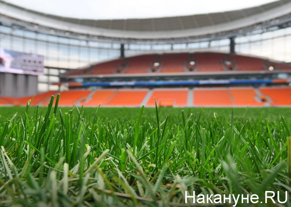 "Екатеринбург Арена", газон, трава(2019)|Фото: Накануне.RU
