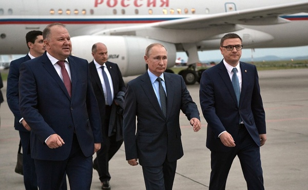 Владимир Путин, Алексей Текслер, Николай Цуканов,(2019)|Фото: http://www.kremlin.ru