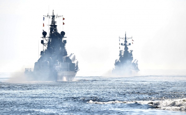 Главный военно-морской парад, ВМФ(2019)|Фото: Пресс-служба Кремля