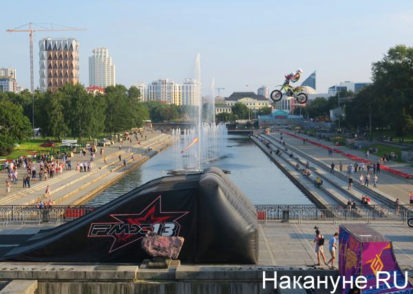 Мотофристайл в Екатеринбурге(2019)|Фото: Накануне.RU