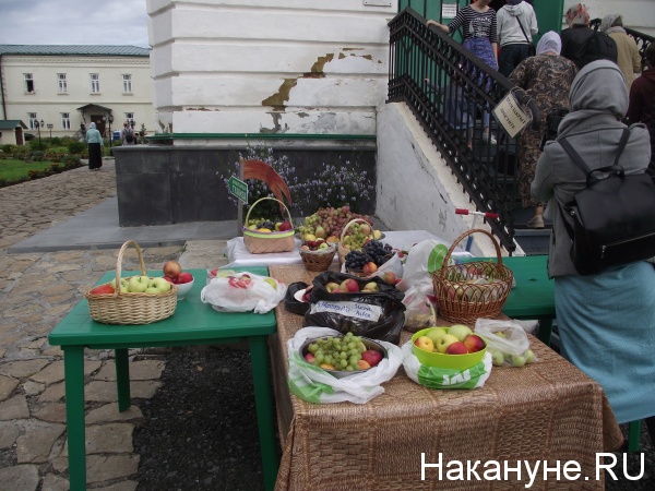 Верхотурский Свято-Николаевский монастырь яблочный спас(2019)|Фото: Накануне.RU