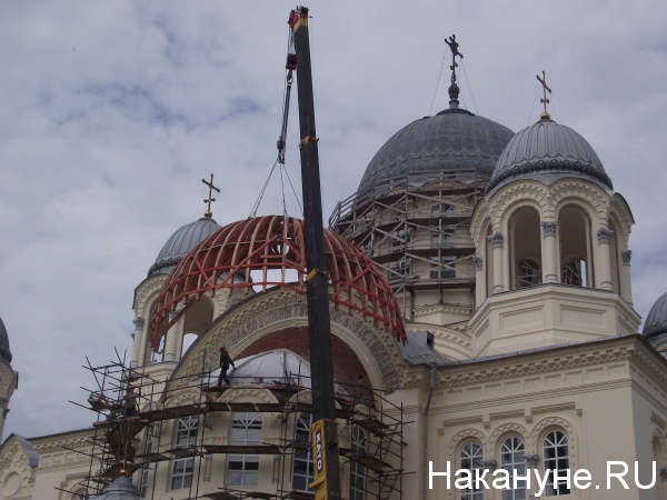 Верхотурский Свято-Николаевский монастырь полусферы над апсидами(2019)|Фото: Накануне.RU