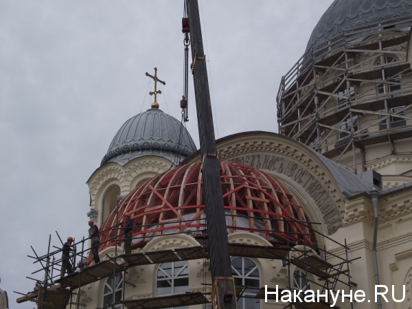 Верхотурский Свято-Николаевский монастырь полусферы над апсидами(2019)|Фото: Накануне.RU