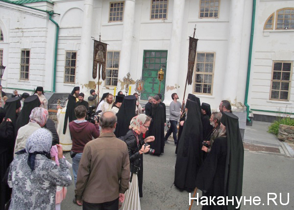 Верхотурский Свято-Николаевский монастырь, крестный ход(2019)|Фото: Накануне.RU