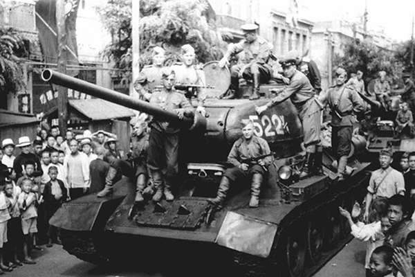 Советско-японская война 1945 года, танк Красной армии(2019)|Фото: cont.ws