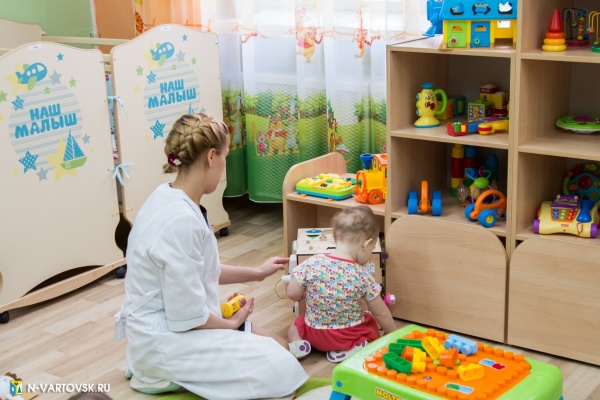 детский сад, воспитатель, ребенок, детсад(2019)|Фото:пресс-служба главы Нижневартовска