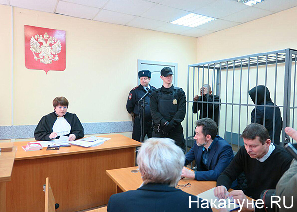 Суд, подозреваемые в убийстве Ксении Каторгиной(2019)|Фото: Накануне.RU