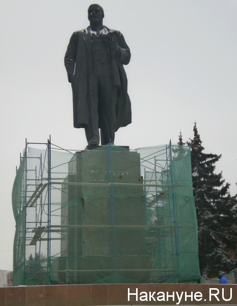 памятник Ленину, Челябинск(2019)|Фото: Накануне.RU