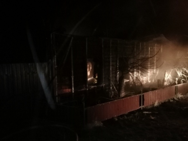 Пожар двое погибших детей Большой Остров(2019)|Фото: ГУ МЧС по Тюменской области