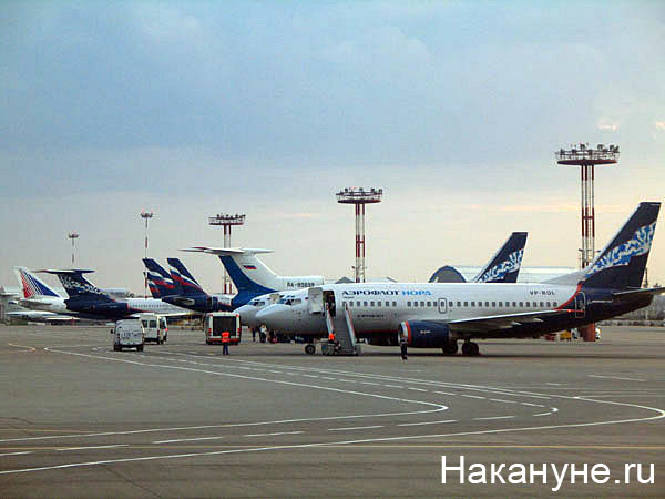 москва аэропорт шереметьево-1 самолеты авиакомпания аэрофлот норд|Фото: Накануне.ru