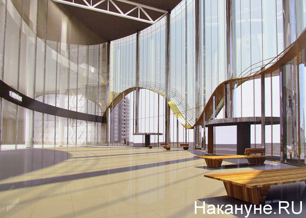 Проект транспортно-пересадочного узла с интегрированным торговым центром и автовокзалом на Ботанике в Екатеринбурге(2020)|Фото: Накануне.RU